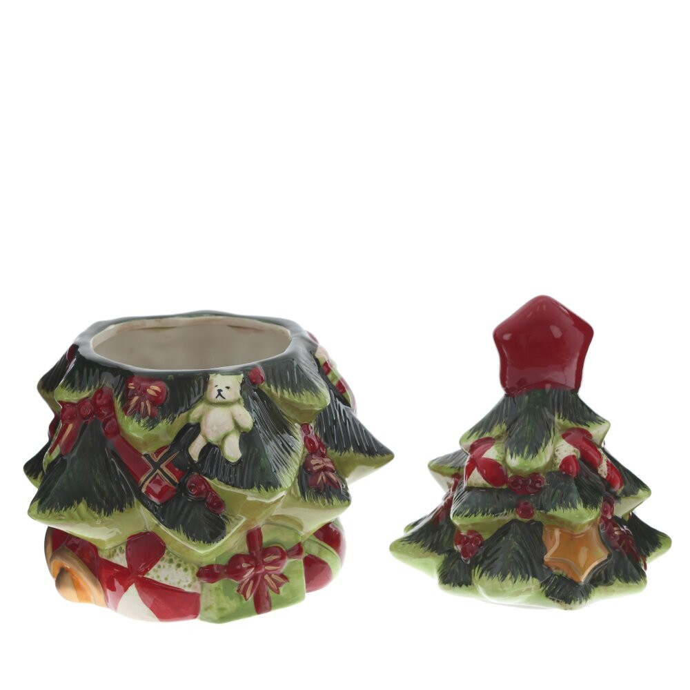 Конфетница "Елка", 2, 2250 мл, L24,5 W24 H32 см