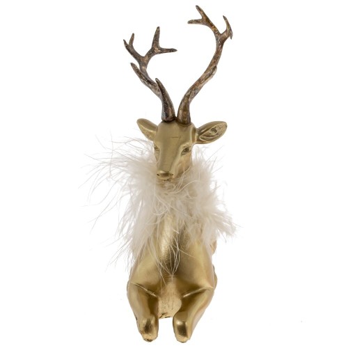 Фигурка декоративная "Олень", L16 W13 H18 см