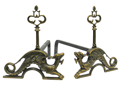 Дровница "Крылатые драконы"