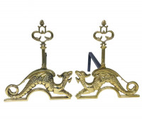 Дровница "Крылатые драконы"