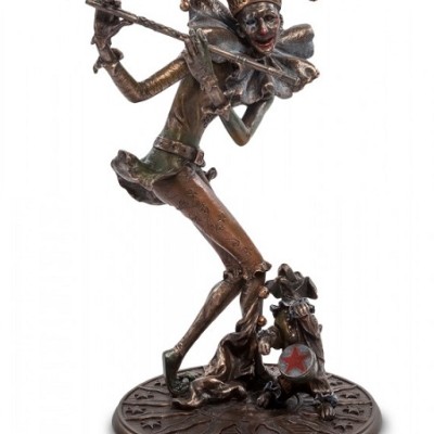 Статуэтка "Шут и собака"