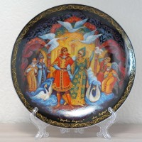 Декоративная тарелка "Царевна Лягушка"