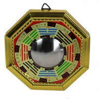 Декоративная подвеска "Защита дома" зеркало багуа 