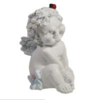 Декоративная фигурка "Ангел с божьей коровкой"                            