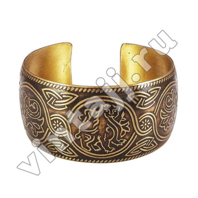 Браслет "Лев и птица"