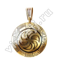Подвеска "Солнечный календарь славян"