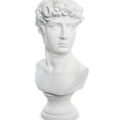 Статуэтка "Бюст Давида"  Белый