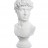 Статуэтка "Бюст Давида"  Белый