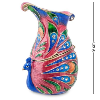 SMT-71 Шкатулка-ваза "Павлин" (Nobility)