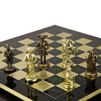 Шахматы бронзовые Рыцари Средневековья