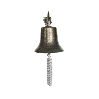 Рында-булинь на кронштейне диаметр 14 см., бронза