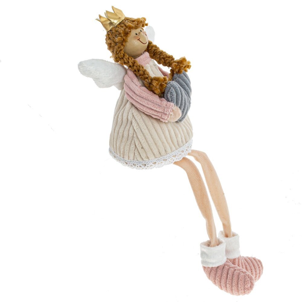 Игрушка набивная "Ангел", L9 W9 H34 см