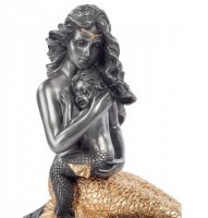 Часы "Русалка и младенец"