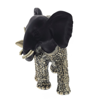 Фигурка декоративная "Слон и бабочка", L19 W10,5 H17 см