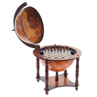 Глобус с шахматами "Турнир"       