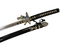 Катана "Дракон пожирающий змею" самурайский меч