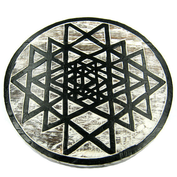 Панно Шри-янтра, 25см дерево Панно Шри-янтра, 25см дерево