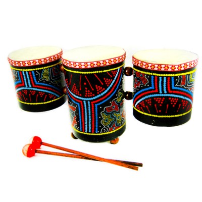 Тройной барабан 34см, d.10, 11, 10см