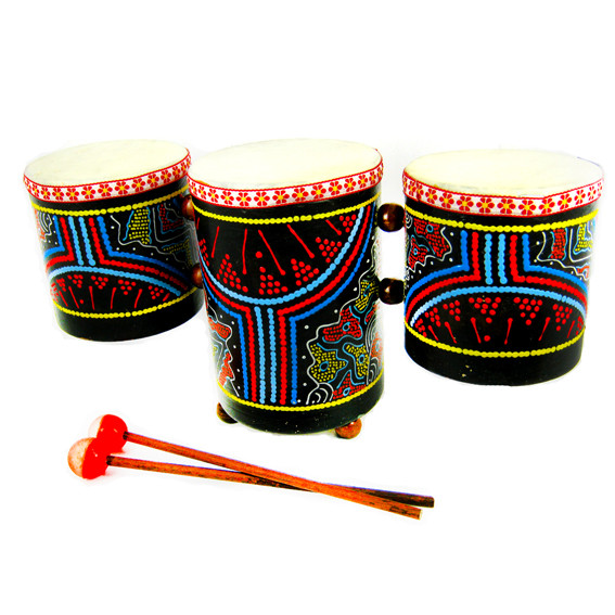 Тройной барабан 34см, d.10, 11, 10см