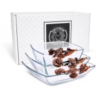 Набор салатников "Ромашки" медный с чернением 3 предмета (салатник с одной ручкой)