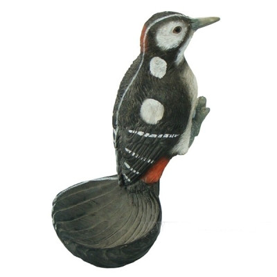 Декоративная садовая фигурка-кормушка "Дятел" 