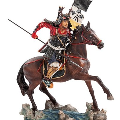 Статуэтка "Самурай на лошади"