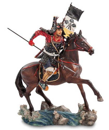 Статуэтка "Самурай на лошади"
