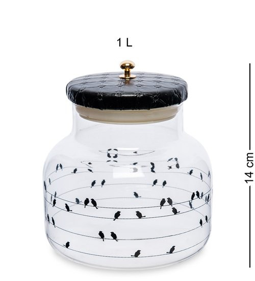 GS- 60/2 Банка для сыпучих "Птичий ансамбль" 1л