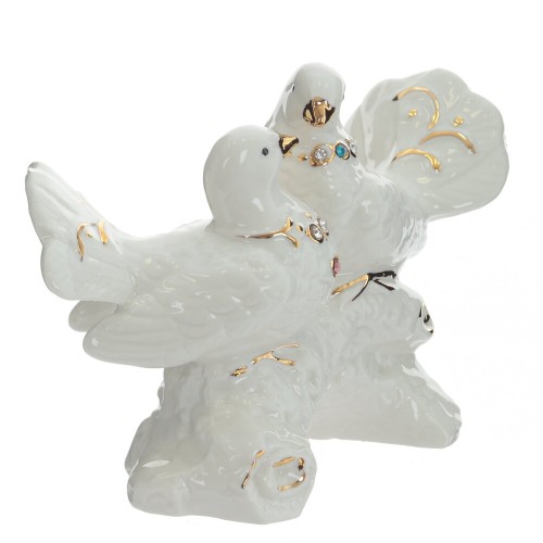 Фигурка декоративная "Голуби", L17 W8,5 H11,5 см