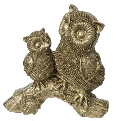 Фигурка декоративная "Совы", L8,5 W3,5 H8,5 см, 2в.