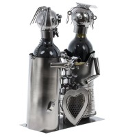 Подставка для бутылки "Свадьба", L25 W15 H20 см