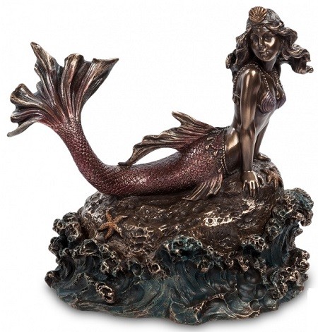 Шкатулка "Русалка на камне"