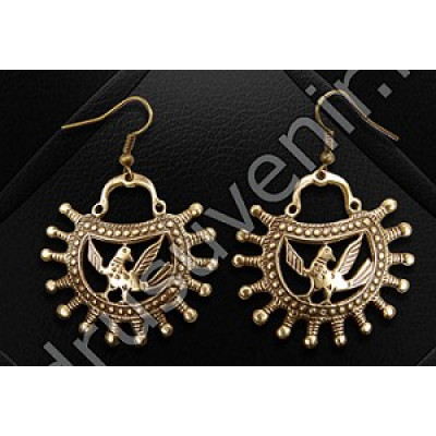 Серьги "Соколы"