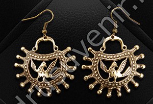 Серьги "Соколы"