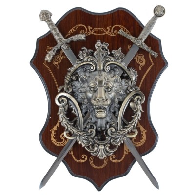 Панно "Рыцарские доспехи", L27 W6 H36 см