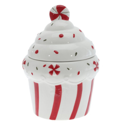 Конфетница "Пирожное, 770 мл, L13 W13 H19,5 см