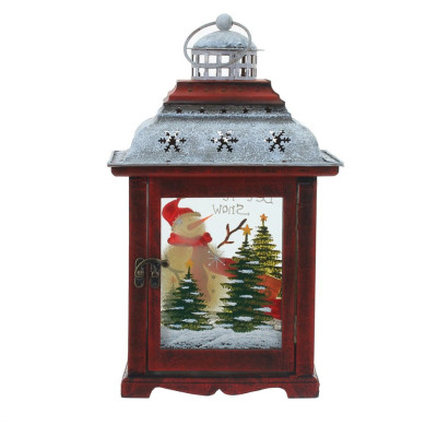 Фигурка декоративная "Фонарик", L21 W21 H38,5 см