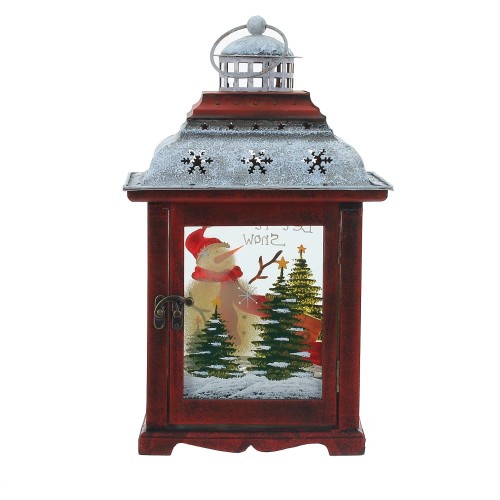 Фигурка декоративная "Фонарик", L21 W21 H38,5 см