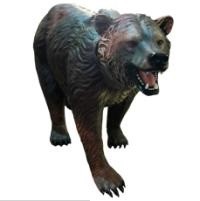 Декоративная садовая фигурка "Медведь на охоте"            