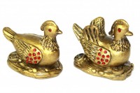 Интерьерная статуэтка "Уточка Мандаринка"