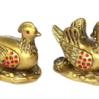 Интерьерная статуэтка "Уточка Мандаринка"            