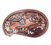 Брошь "Храбрый барс"