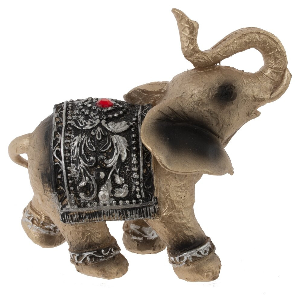 Набор из 7-ми фигурок декоративных "Слон", L13 W9 H15 см