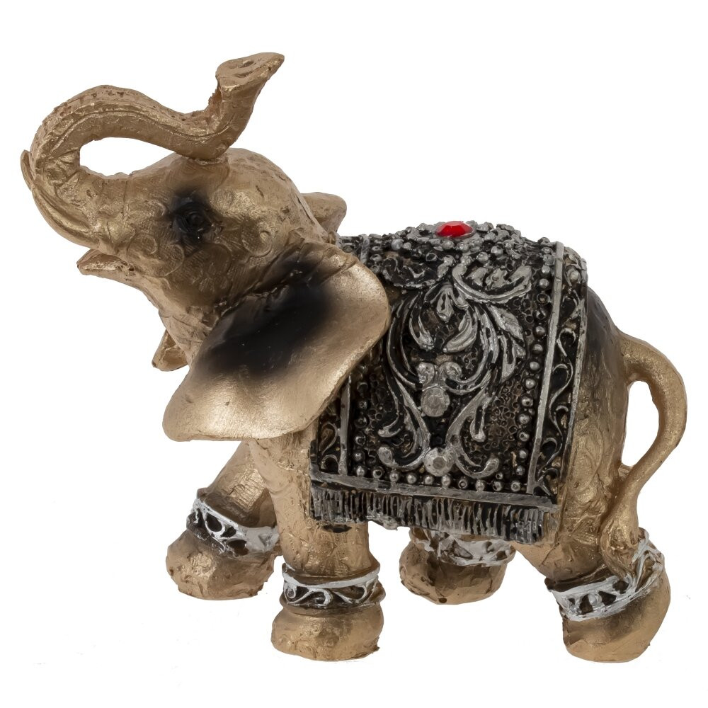 Набор из 7-ми фигурок декоративных "Слон", L13 W9 H15 см
