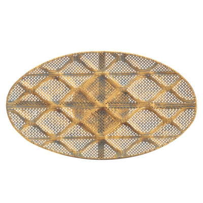 Блюдо декоративное, L45 W26 H15 см