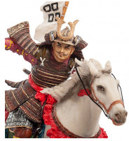 Статуэтка "Самурай на белом коне"