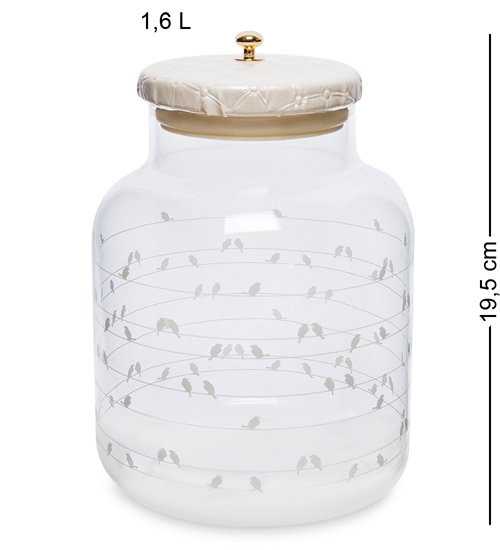 GS- 61/2 Банка для сыпучих "Птичий ансамбль" 1,6л