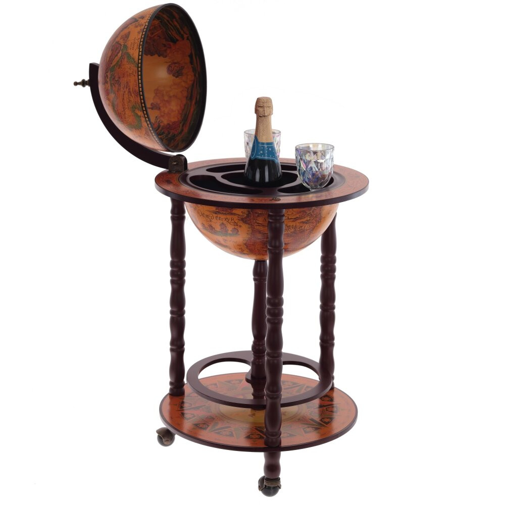 Глобус-бар, L44 W44 H87 см Глобус-бар, L44 W44 H87 см