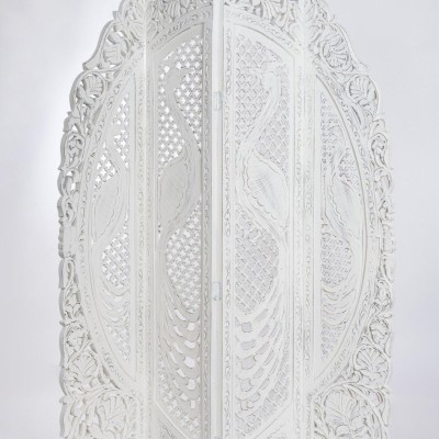 Деревянная ширма "Павлины"