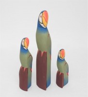 Интерьерная статуэтка "Тропический попугай"                                                 